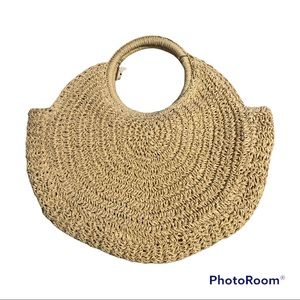 Straw purse
